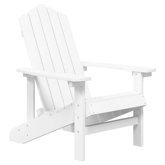 Garden Adirondack Chair HDPE White Garden Adirondack Chair HDPE White