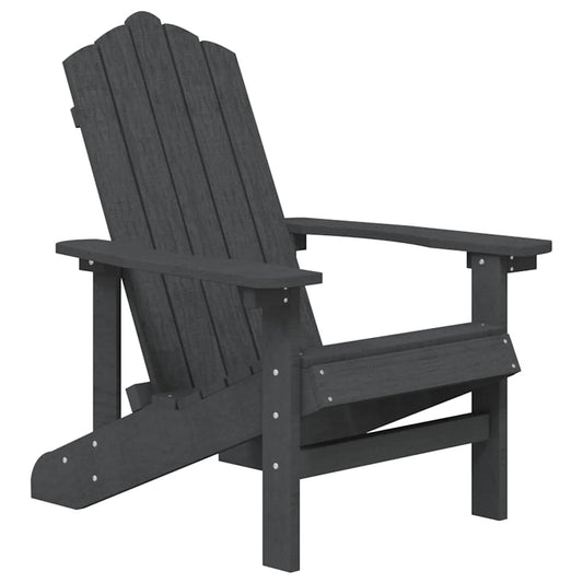 Garden Adirondack Chair HDPE Anthracite Garden Adirondack Chair HDPE Anthracite
