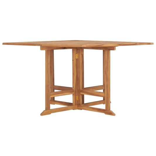Folding Garden Dining Table 110x110x75 cm Solid Wood Teak Folding Garden Dining Table 110x110x75 cm Solid Wood Teak
