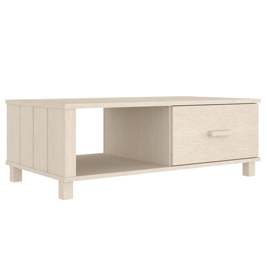 Coffee Table HAMAR Honey Brown 100x55x35 cm Solid Wood Pine Coffee Table HAMAR Honey Brown 100x55x35 cm Solid Wood Pine