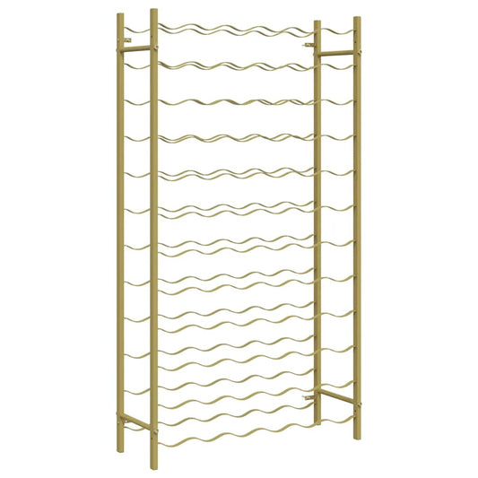 Wine Rack for 72 Bottles Gold Metal Wine Rack for 72 Bottles Gold Metal