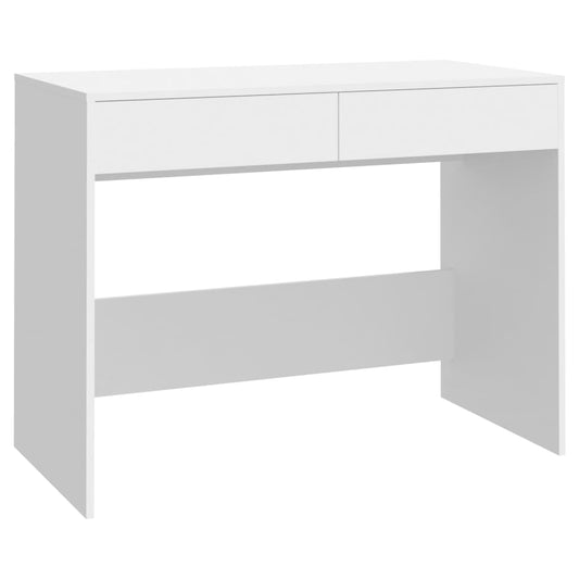 Desk White 101x50x76.5 cm Engineered Wood Desk White 101x50x76.5 cm Engineered Wood
