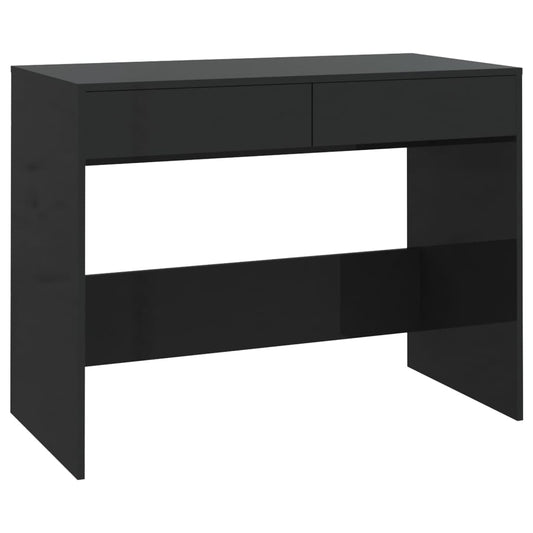Desk Black 101x50x76.5 cm Engineered Wood Desk Black 101x50x76.5 cm Engineered Wood