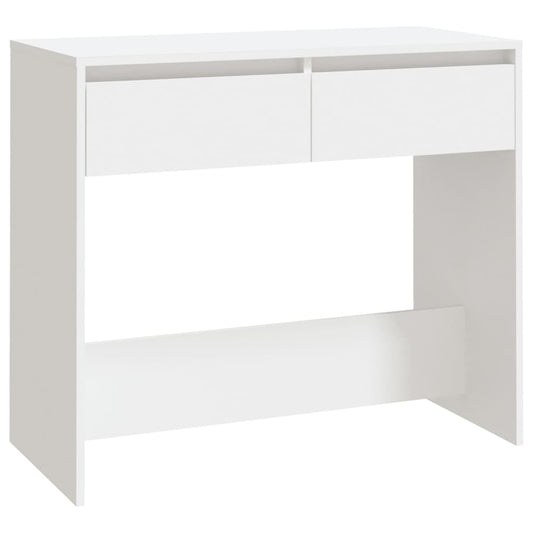 Console Table White 89x41x76.5 cm Steel Console Table White 89x41x76.5 cm Steel