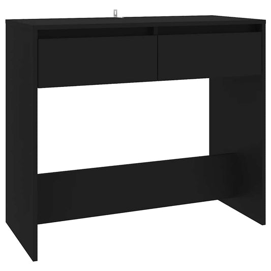 Console Table Black 89x41x76.5 cm Steel Console Table Black 89x41x76.5 cm Steel