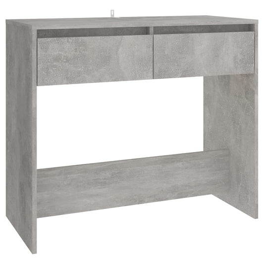 Console Table Concrete Grey 89x41x76.5 cm Steel Console Table Concrete Grey 89x41x76.5 cm Steel