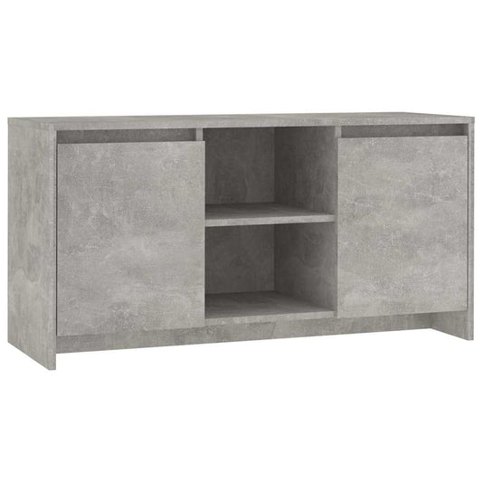 TV Cabinet Concrete Grey 102x37,5x52,5 cm Engineered Wood TV Cabinet Concrete Grey 102x37,5x52,5 cm Engineered Wood