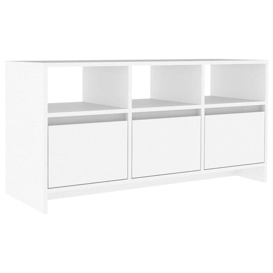 809800 vidaXL TV Cabinet White 102x37,5x52,5 cm Engineered Wood 809800 vidaXL TV Cabinet White 102x37,5x52,5 cm Engineered Wood