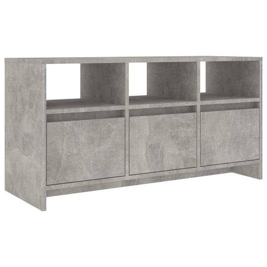 TV Cabinet Concrete Grey 102x37,5x52,5 cm Engineered Wood TV Cabinet Concrete Grey 102x37,5x52,5 cm Engineered Wood