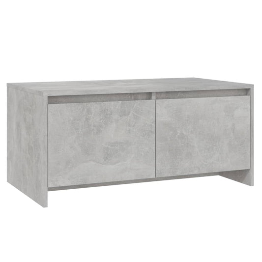 Coffee Table Concrete Grey 90x50x41.5 cm Engineered Wood Coffee Table Concrete Grey 90x50x41.5 cm Engineered Wood