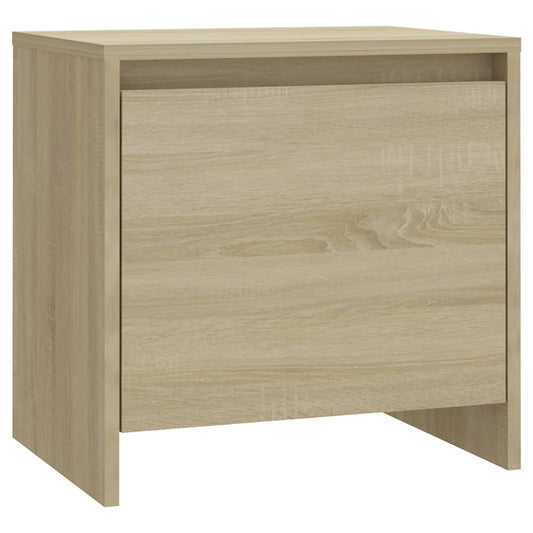 Bedside Cabinet Sonoma Oak 45x34x44.5 cm Engineered Wood Bedside Cabinet Sonoma Oak 45x34x44.5 cm Engineered Wood