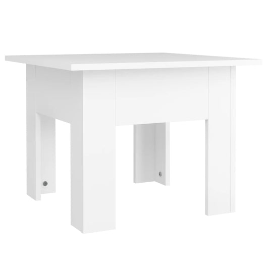 Coffee Table White 55x55x42 cm Engineered Wood Coffee Table White 55x55x42 cm Engineered Wood