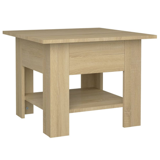 Coffee Table Sonoma Oak 55x55x42 cm Engineered Wood Coffee Table Sonoma Oak 55x55x42 cm Engineered Wood