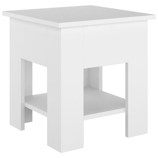 810271 vidaXL Coffee Table White 40x40x42 cm Engineered wood 810271 vidaXL Coffee Table White 40x40x42 cm Engineered wood