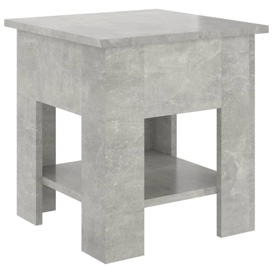 Coffee Table Concrete Grey 40x40x42 cm Engineered Wood Coffee Table Concrete Grey 40x40x42 cm Engineered Wood