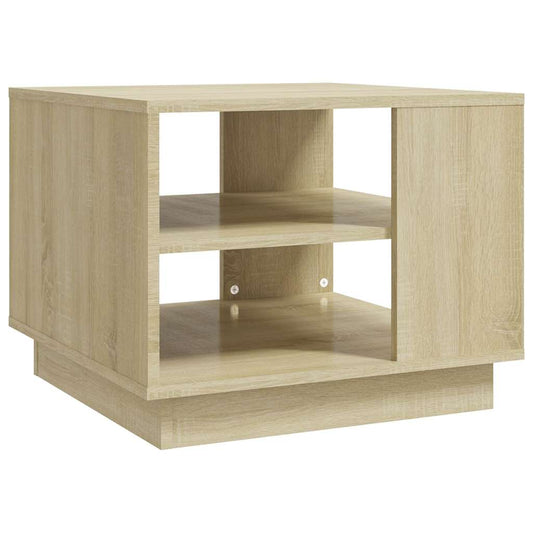 Coffee Table Sonoma Oak 55x55x43 cm Engineered Wood Coffee Table Sonoma Oak 55x55x43 cm Engineered Wood