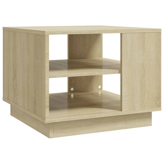 Coffee Table Sonoma Oak 55x55x43 cm Engineered Wood Coffee Table Sonoma Oak 55x55x43 cm Engineered Wood