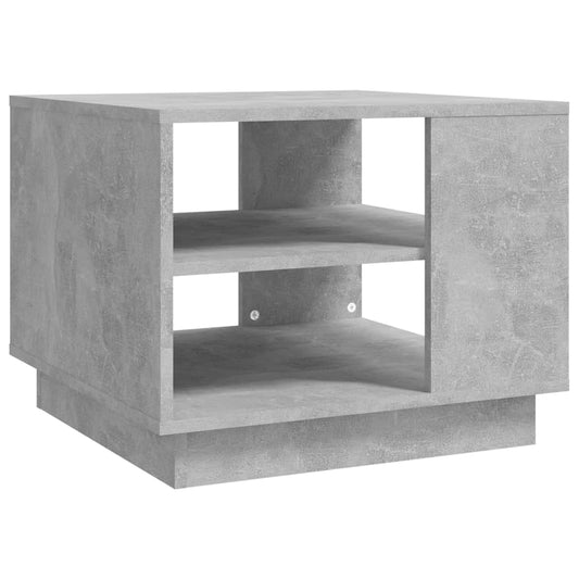 Coffee Table Concrete Grey 55x55x43 cm Engineered Wood Coffee Table Concrete Grey 55x55x43 cm Engineered Wood