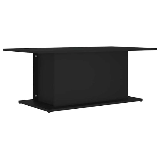 810308 vidaXL Coffee Table Black 102x55,5x40 cm Engineered Wood 810308 vidaXL Coffee Table Black 102x55,5x40 cm Engineered Wood