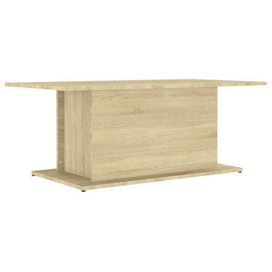 Coffee Table Sonoma Oak 102x55.5x40 cm Engineered Wood Coffee Table Sonoma Oak 102x55.5x40 cm Engineered Wood
