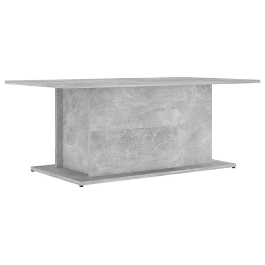 Coffee Table Concrete Grey 102x55.5x40 cm Engineered Wood Coffee Table Concrete Grey 102x55.5x40 cm Engineered Wood