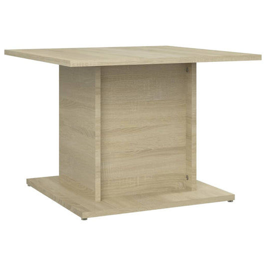 Coffee Table Sonoma Oak 55.5x55.5x40 cm Engineered Wood Coffee Table Sonoma Oak 55.5x55.5x40 cm Engineered Wood