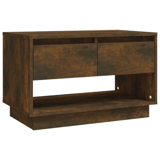 TV Cabinet Smoked Oak 70x41x44 cm Engineered Wood TV Cabinet Smoked Oak 70x41x44 cm Engineered Wood