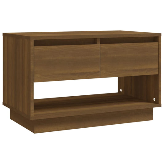 TV Cabinet Brown Oak 70x41x44 cm Engineered Wood TV Cabinet Brown Oak 70x41x44 cm Engineered Wood