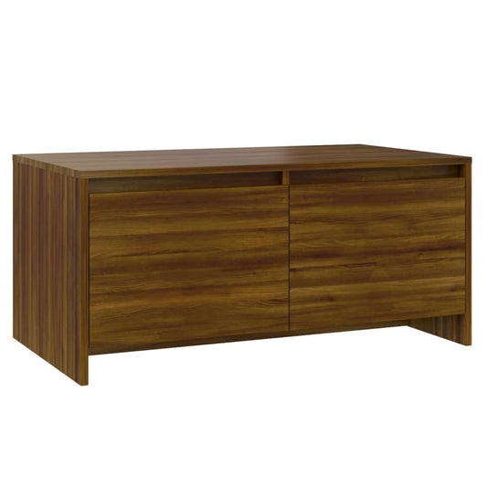 Coffee Table Brown Oak 90x50x41.5 cm Engineered Wood Coffee Table Brown Oak 90x50x41.5 cm Engineered Wood