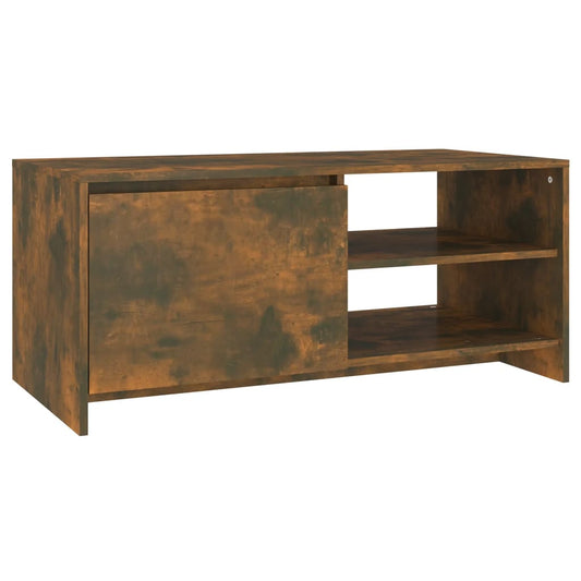 Coffee Table Smoked Oak 102x50x45 cm Engineered Wood Coffee Table Smoked Oak 102x50x45 cm Engineered Wood