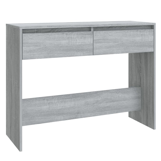 Console Table Grey Sonoma 100x35x76.5 cm Engineered Wood Console Table Grey Sonoma 100x35x76.5 cm Engineered Wood