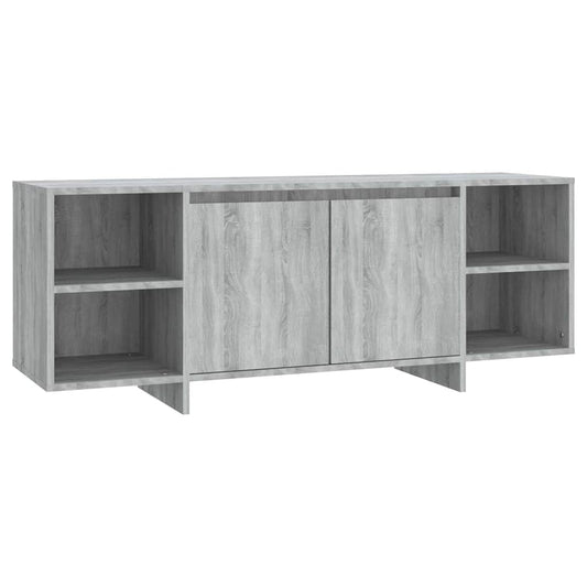 TV Cabinet Grey Sonoma 130x35x50 cm Engineered Wood TV Cabinet Grey Sonoma 130x35x50 cm Engineered Wood