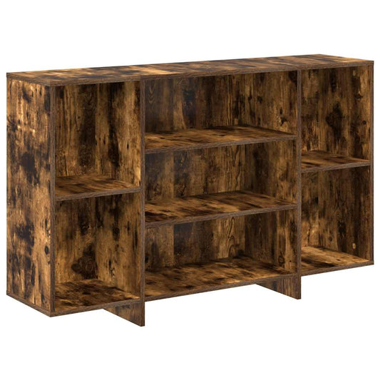 Sideboard Smoked Oak 120x30x75 cm Engineered Wood Sideboard Smoked Oak 120x30x75 cm Engineered Wood