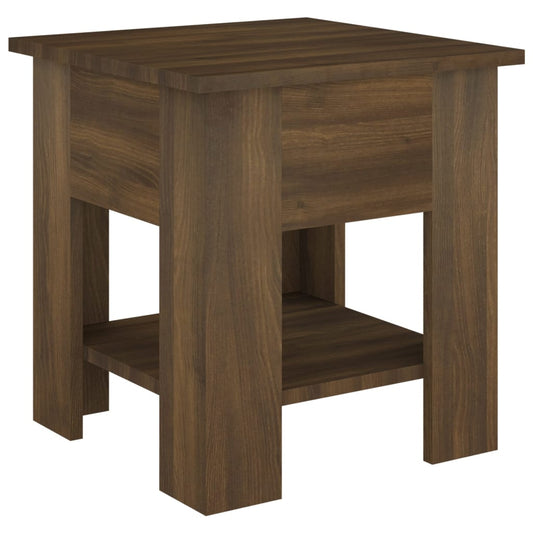 Coffee Table Brown Oak 40x40x42 cm Engineered wood Coffee Table Brown Oak 40x40x42 cm Engineered wood