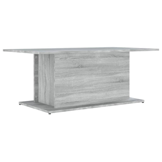 Coffee Table Grey Sonoma 102x55.5x40 cm Engineered Wood Coffee Table Grey Sonoma 102x55.5x40 cm Engineered Wood