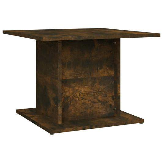 Coffee Table Smoked Oak 55.5x55.5x40 cm Engineered Wood Coffee Table Smoked Oak 55.5x55.5x40 cm Engineered Wood
