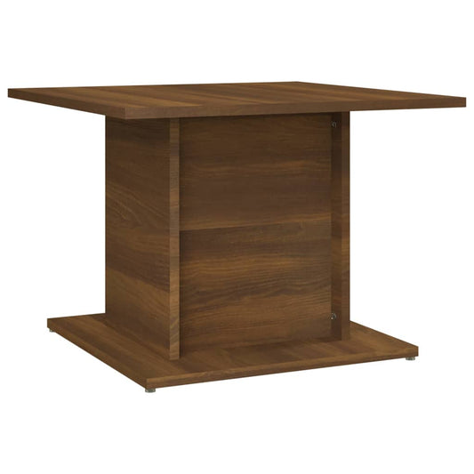 Coffee Table Brown Oak 55.5x55.5x40 cm Engineered Wood Coffee Table Brown Oak 55.5x55.5x40 cm Engineered Wood