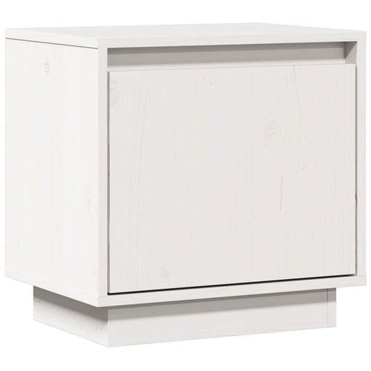 Bedside Cabinet White 40x30x40 cm Solid Wood Pine Bedside Cabinet White 40x30x40 cm Solid Wood Pine