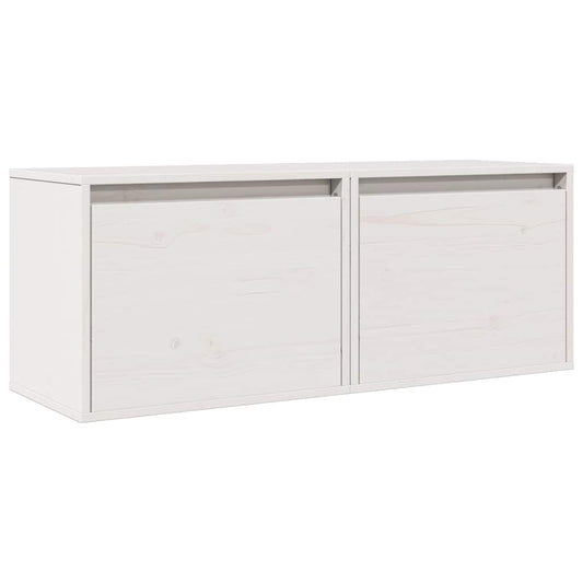 813438 vidaXL Wall Cabinets 2 pcs White 45x30x35 cm Solid Pinewood 813438 vidaXL Wall Cabinets 2 pcs White 45x30x35 cm Solid Pinewood