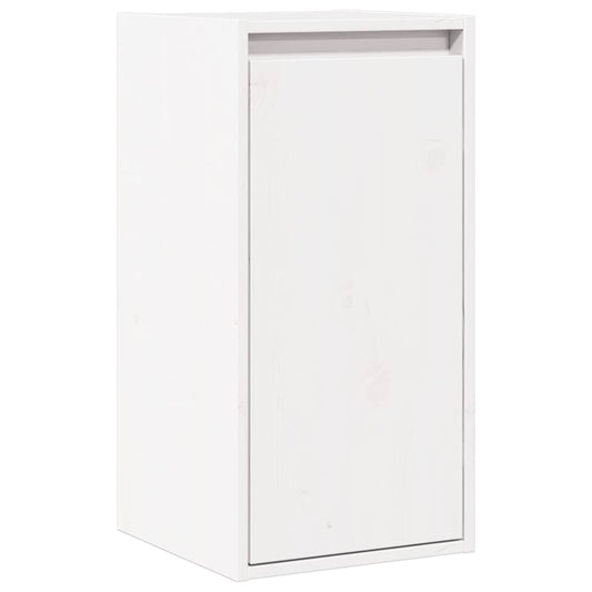 Wall Cabinet White 30x30x60 cm Solid Wood Pine Wall Cabinet White 30x30x60 cm Solid Wood Pine