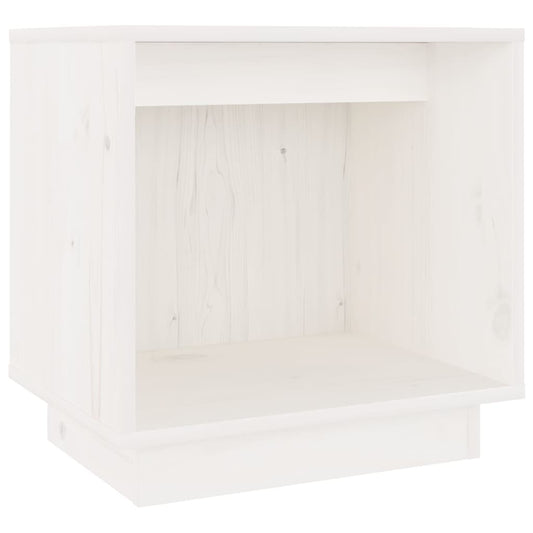 Bedside Cabinet White 40x30x40 cm Solid Wood Pine Bedside Cabinet White 40x30x40 cm Solid Wood Pine
