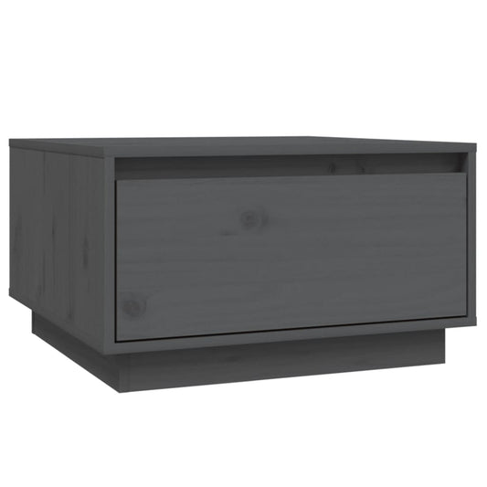 Coffee Table Grey 55x56x32 cm Solid Wood Pine Coffee Table Grey 55x56x32 cm Solid Wood Pine