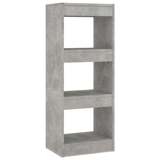 Book Cabinet/Room Divider Concrete Grey 40x30x103 cm Engineered Wood Book Cabinet/Room Divider Concrete Grey 40x30x103 cm Engineered Wood