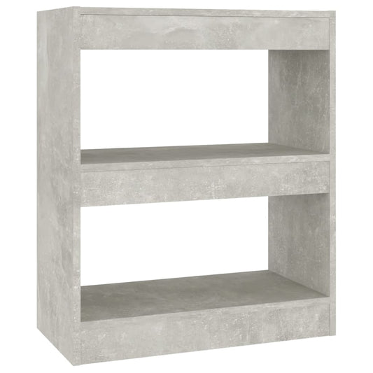 Book Cabinet/Room Divider Concrete Grey 60x30x72 cm Book Cabinet/Room Divider Concrete Grey 60x30x72 cm