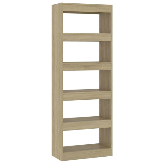 811676 vidaXL Book Cabinet/Room Divider Sonoma Oak 60x30x166 cm Engineered Wood 811676 vidaXL Book Cabinet/Room Divider Sonoma Oak 60x30x166 cm Engineered Wood