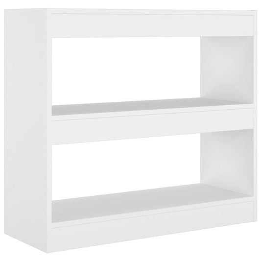 811691 vidaXL Book Cabinet/Room Divider White 80x30x72 cm 811691 vidaXL Book Cabinet/Room Divider White 80x30x72 cm