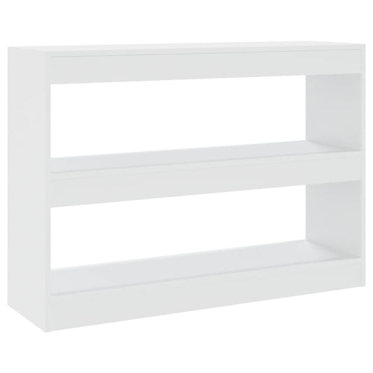 Book Cabinet/Room Divider White 100x30x72 cm Book Cabinet/Room Divider White 100x30x72 cm