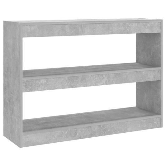 Book Cabinet/Room Divider Concrete Grey 100x30x72 cm Book Cabinet/Room Divider Concrete Grey 100x30x72 cm