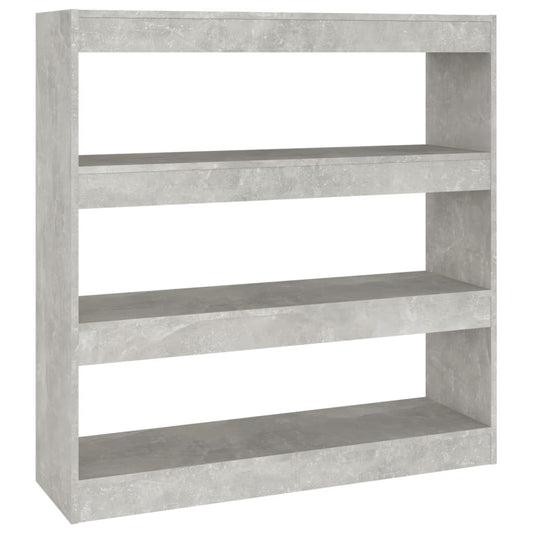 Book Cabinet/Room Divider Concrete Grey 100x30x103 cm Book Cabinet/Room Divider Concrete Grey 100x30x103 cm