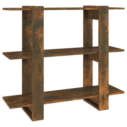 Book Cabinet/Room Divider Smoked Oak 100x30x87 cm Book Cabinet/Room Divider Smoked Oak 100x30x87 cm